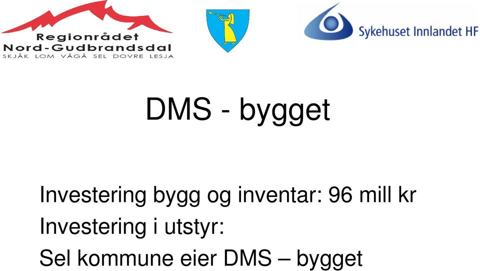 kr Investering i utstyr: