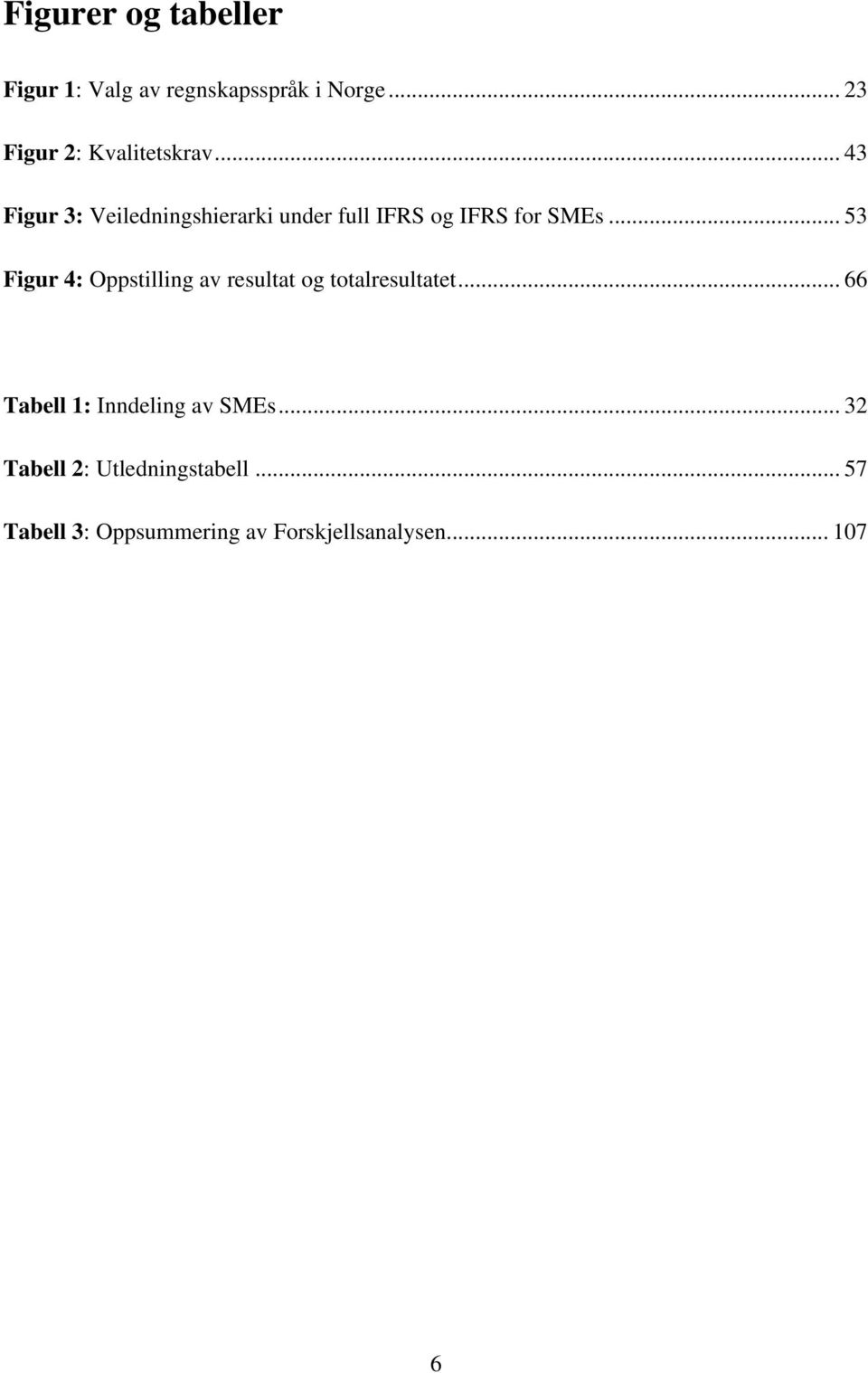 Figur 3: Veiledningshierarki under full IFRS og IFRS for SMEs... 53!