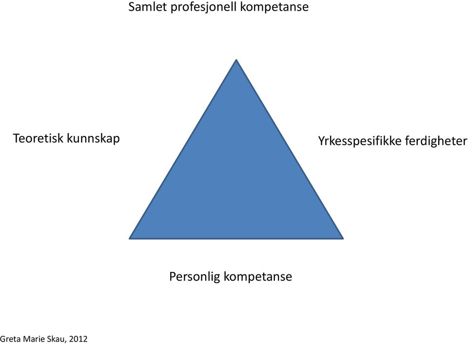 Yrkesspesifikke ferdigheter