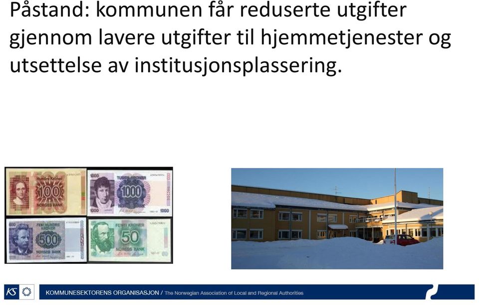 utgifter til hjemmetjenester og