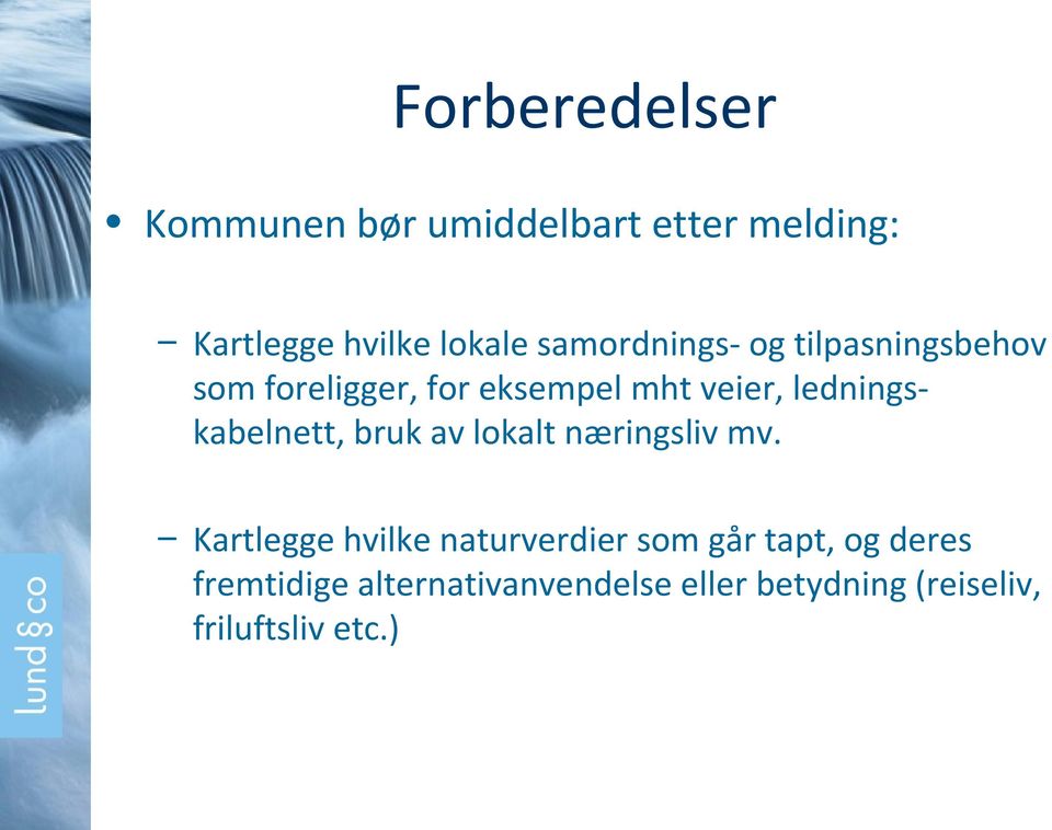 ledningskabelnett, bruk av lokalt næringsliv mv.