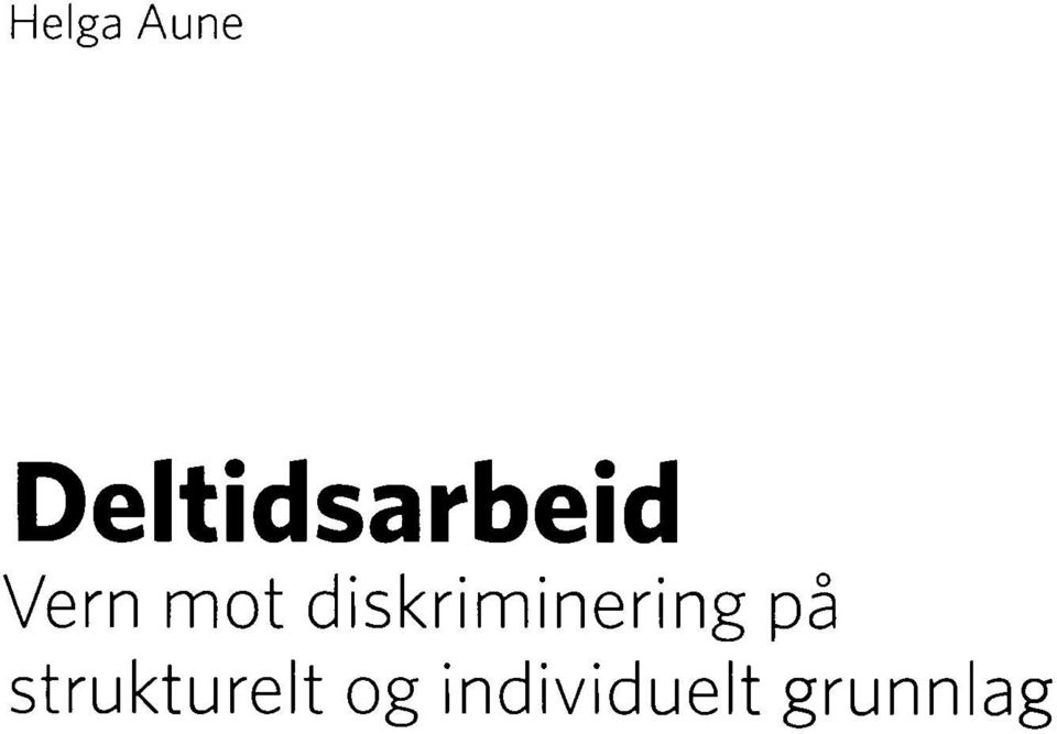 mot diskriminering på