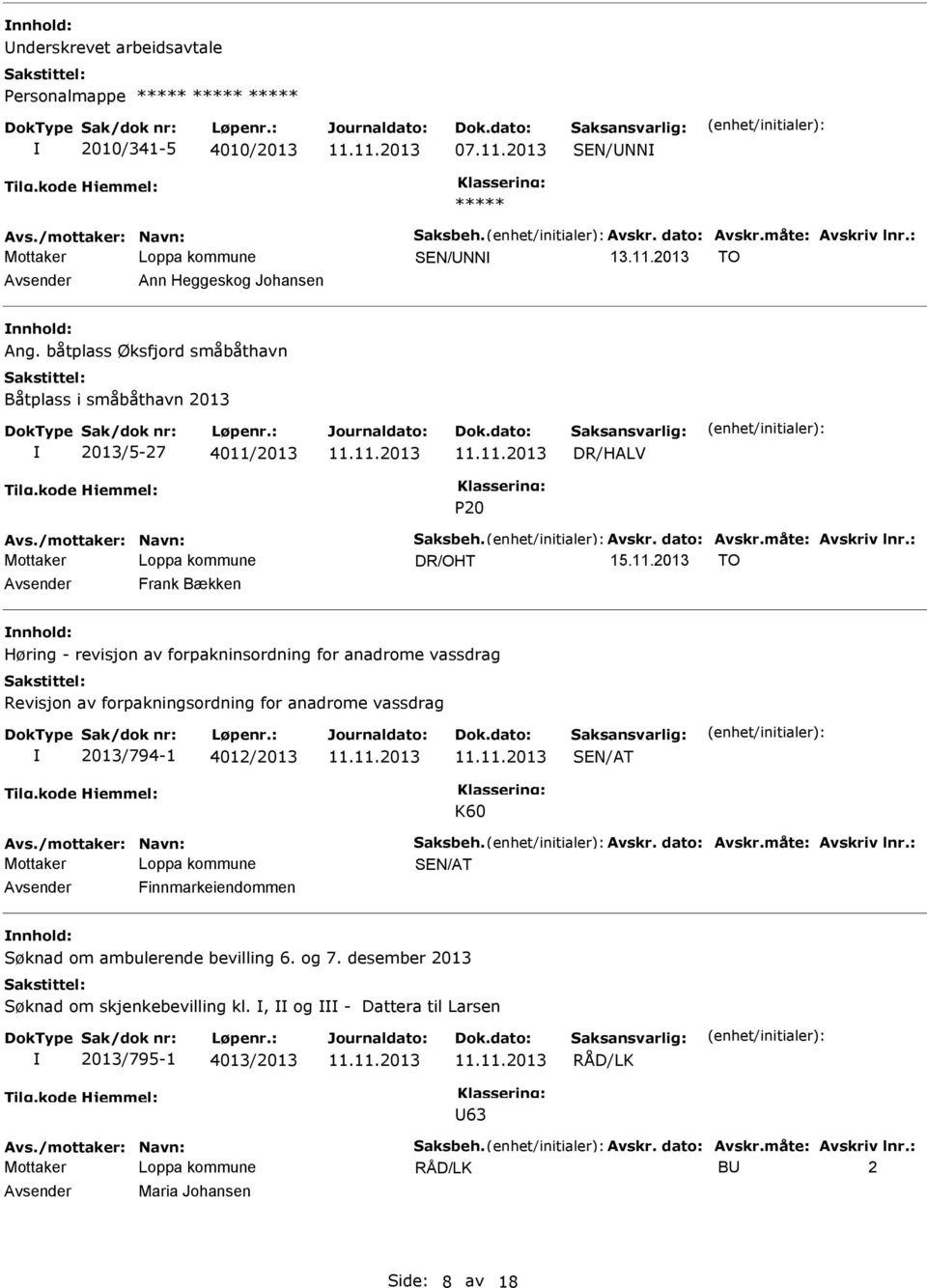 2013 DR/HALV 20 DR/OHT 15.11.