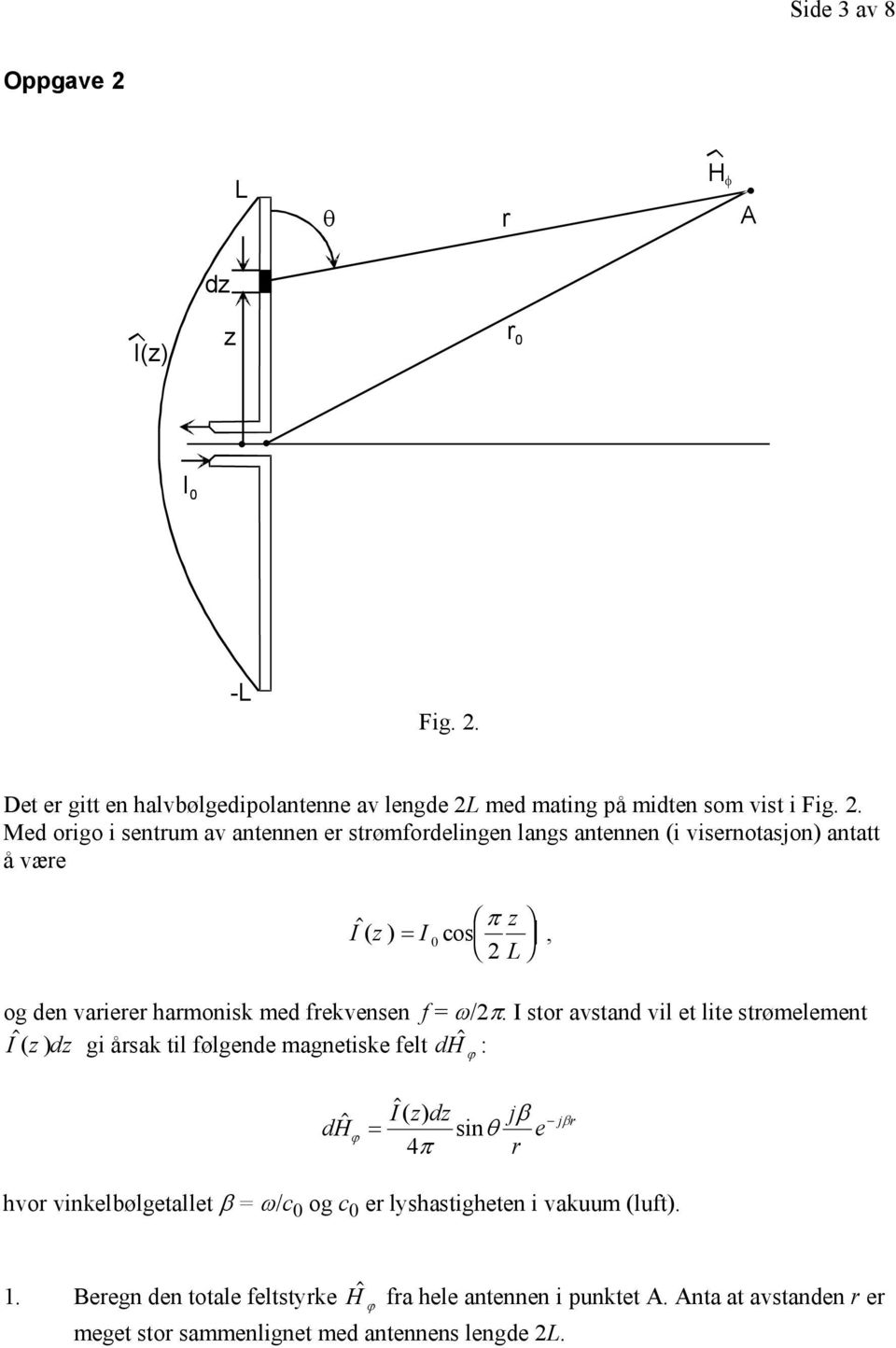 frekvensen f = ω/π.