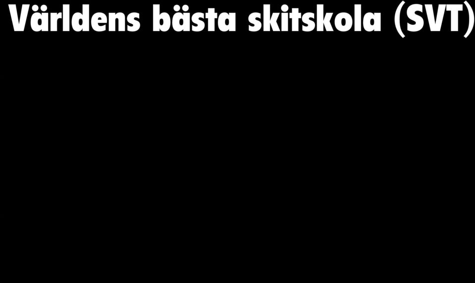 skitskola