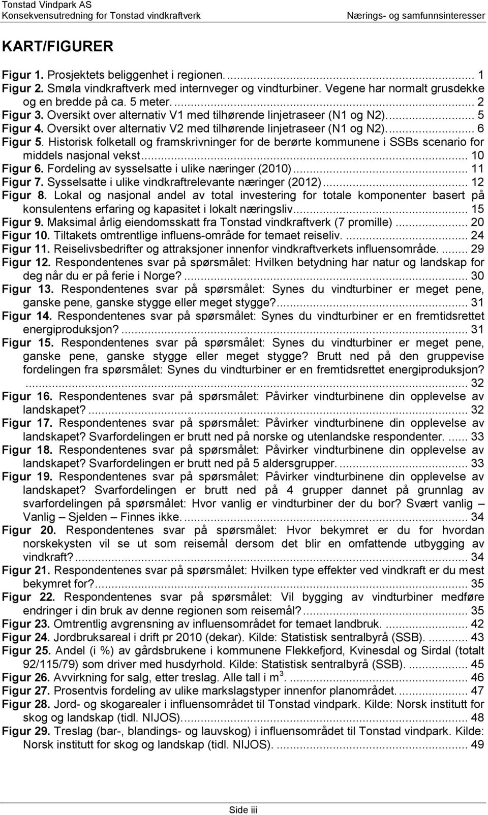 Historisk folketall og framskrivninger for de berørte kommunene i SSBs scenario for middels nasjonal vekst... 10 Figur 6. Fordeling av sysselsatte i ulike næringer (2010)... 11 Figur 7.