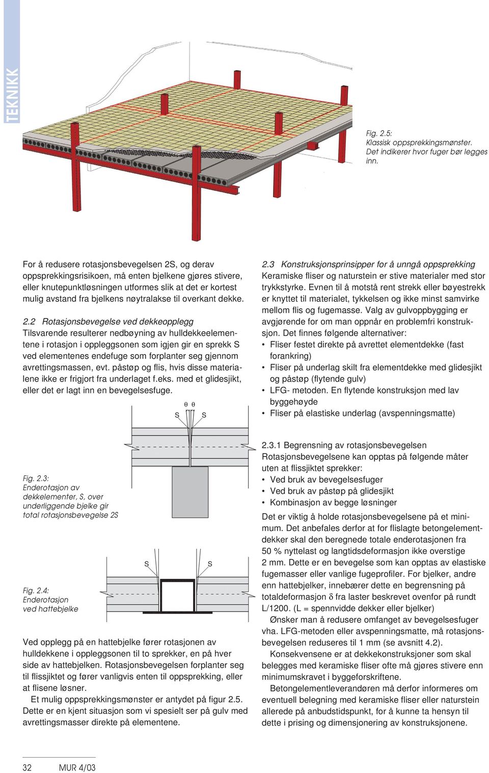 nøytralakse til overkant dekke. 2.