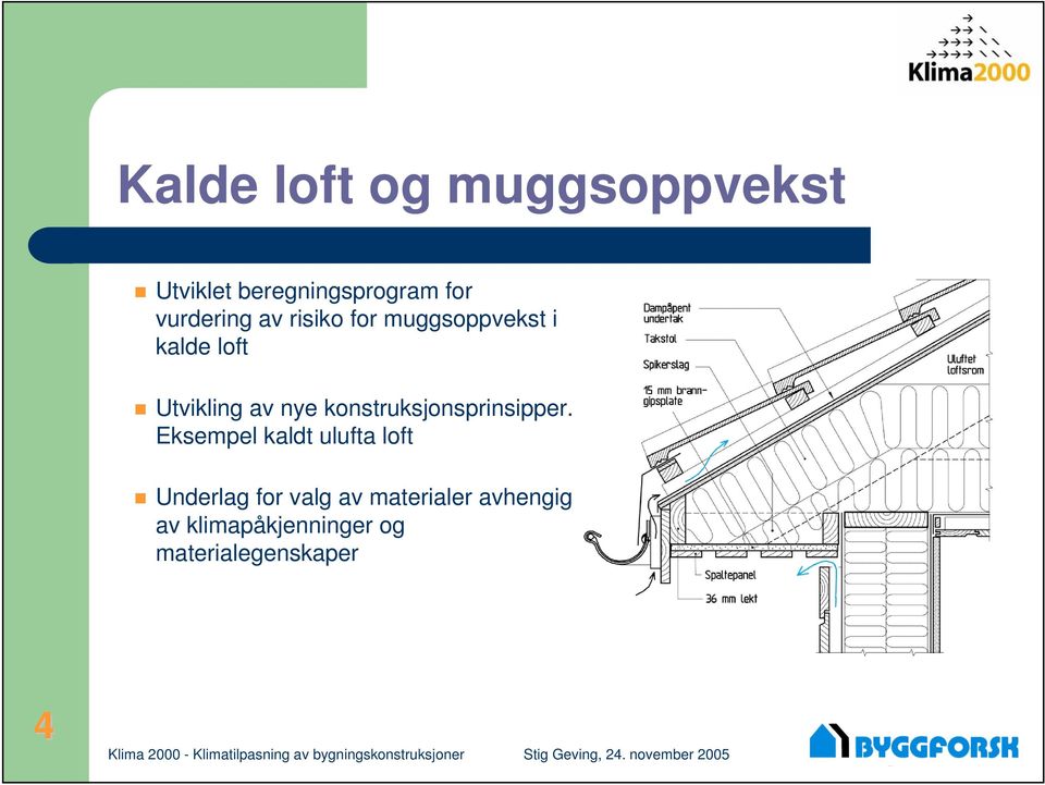 nye konstruksjonsprinsipper.