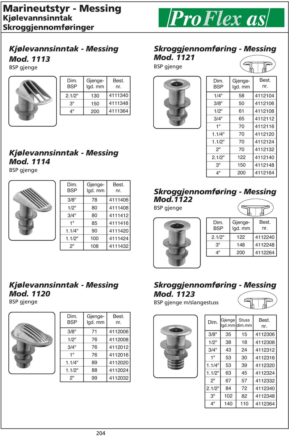 7 0 0 90 0 1110 1110 111 1111 11120 1112 11132 Skroggjennomføring - Messing Mod.12 2. 3" " Gjengelgd. 2 1 200 120 12 12 Kjølevannsinntak - Messing Mod.