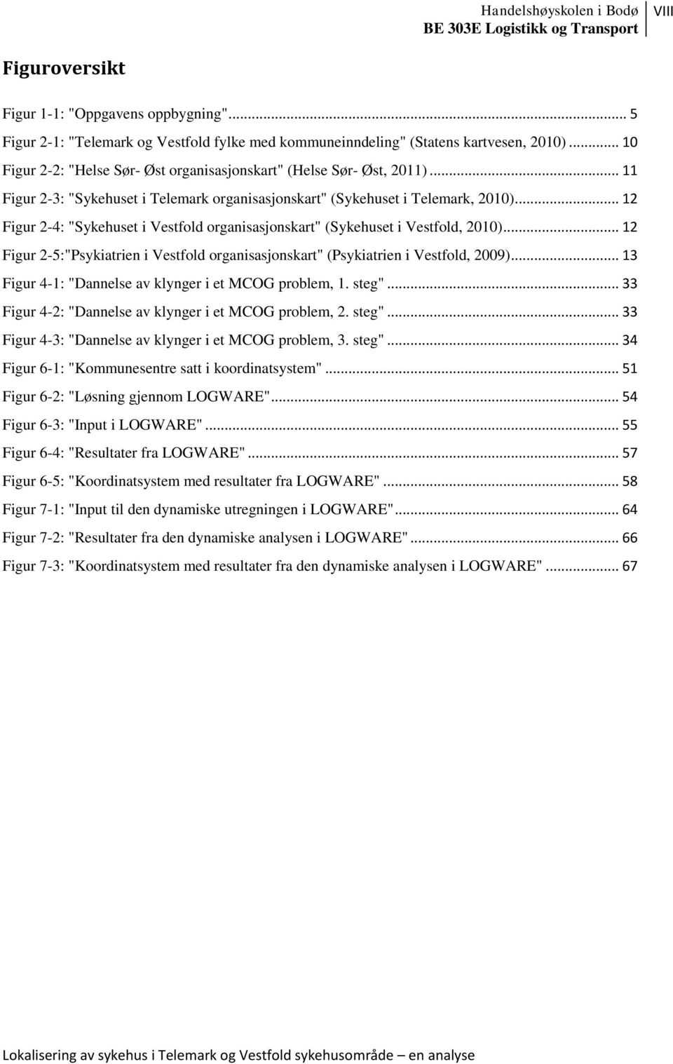 .. 12 Figur 2-4: "Sykehuset i Vestfold organisasjonskart" (Sykehuset i Vestfold, 2010)... 12 Figur 2-5:"Psykiatrien i Vestfold organisasjonskart" (Psykiatrien i Vestfold, 2009).