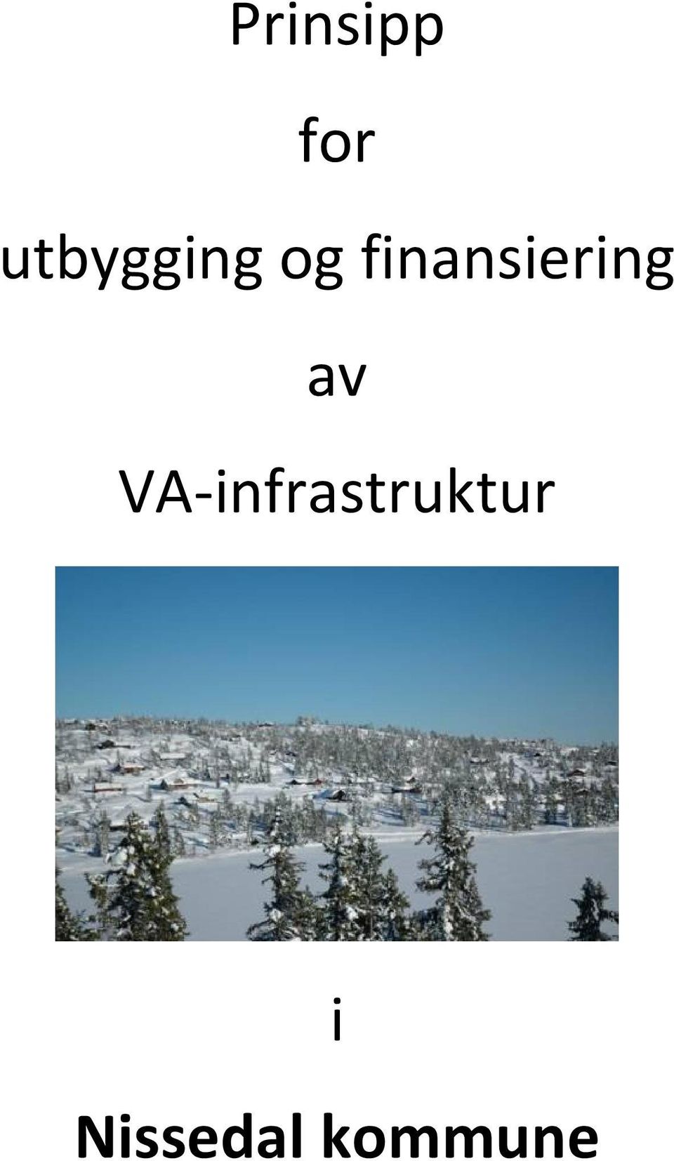 finansiering av