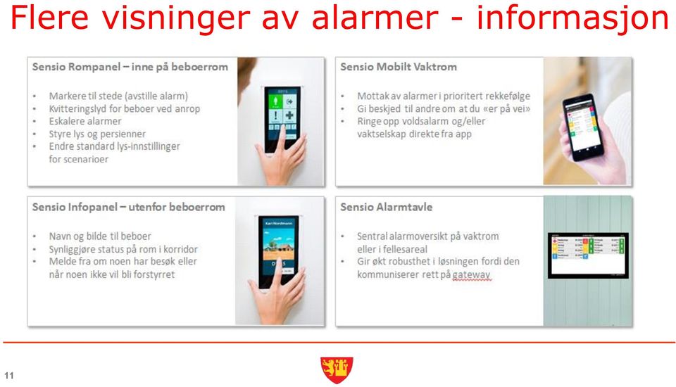 av alarmer