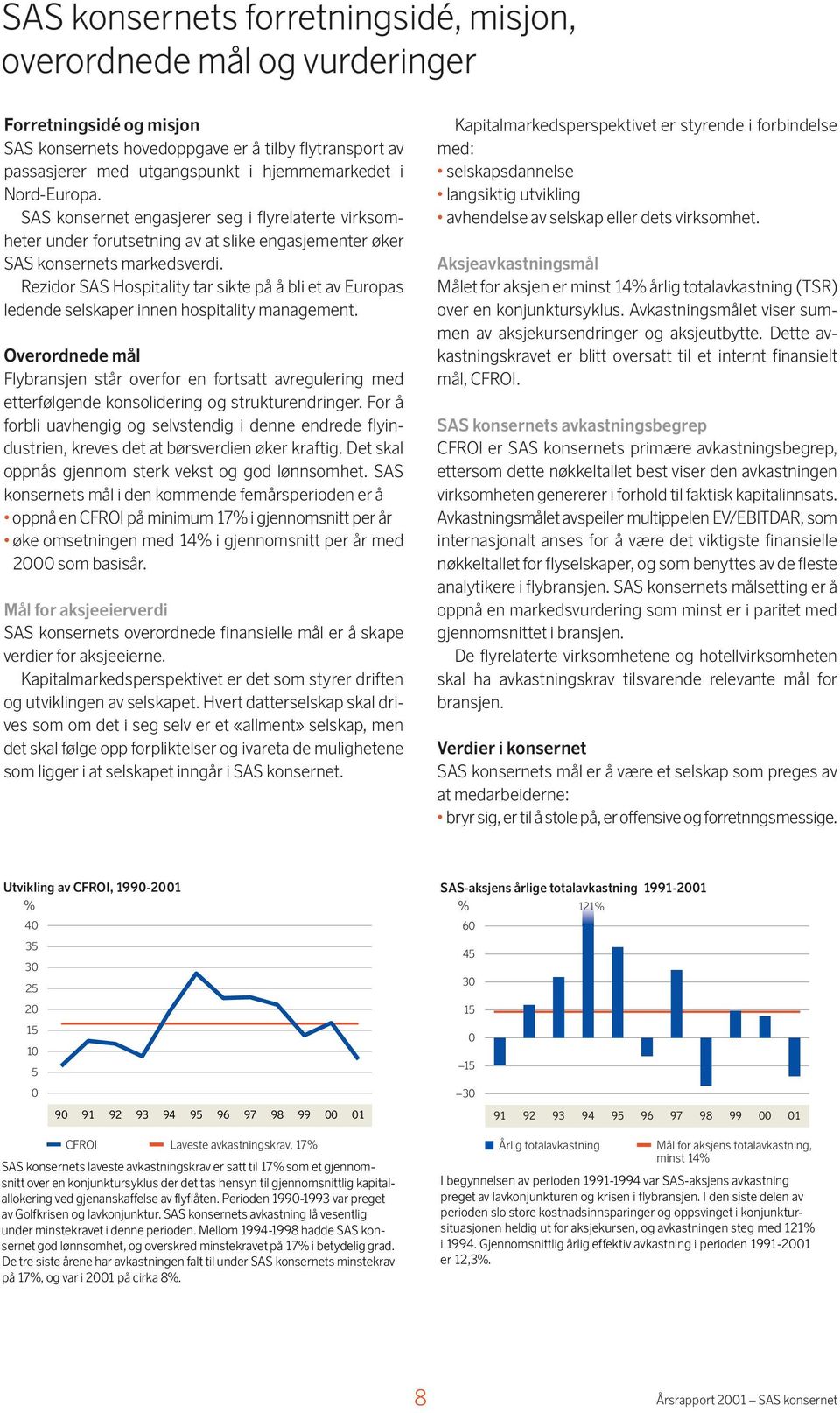 Rezidor SAS Hospitality tar sikte på å bli et av Europas ledende selskaper innen hospitality management.