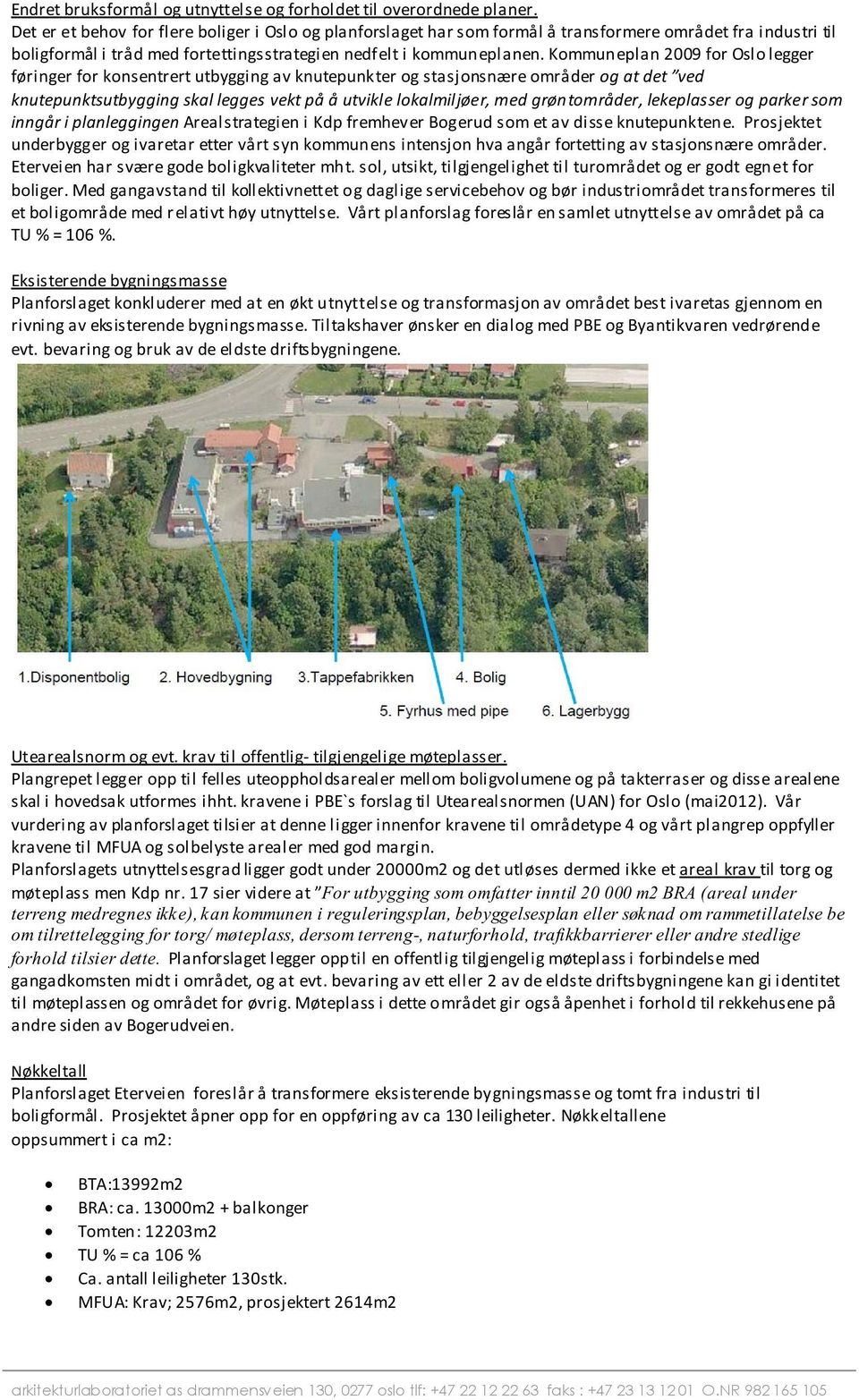 Kommuneplan2009 for Oslolegger føringer for konsentrertutbyggingav knutepunkter og stasjonsnæreområder og at det ved knutepunktsutbyggingskalleggesvektpå å utvikle lokalmiljøer,med