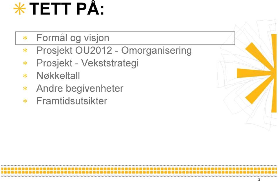 Prosjekt - Vekststrategi