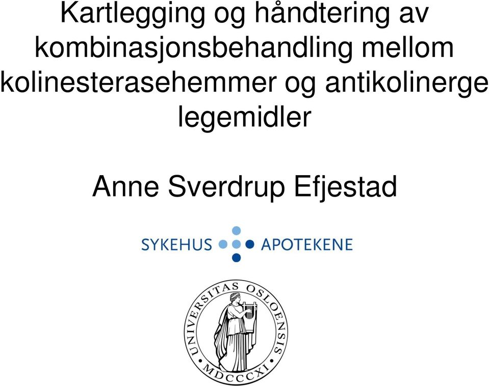 kolinesterasehemmer og