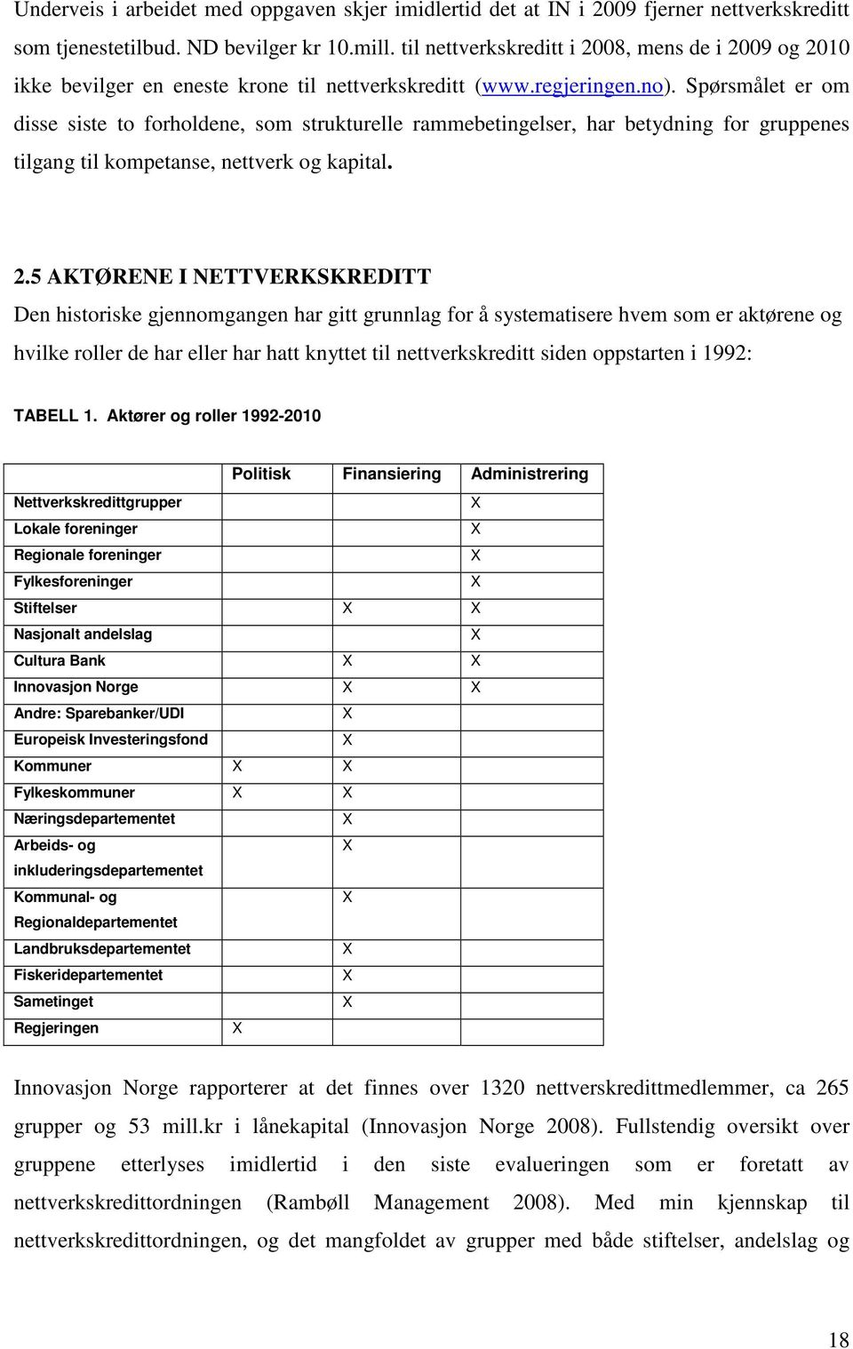 Spørsmålet er om disse siste to forholdene, som strukturelle rammebetingelser, har betydning for gruppenes tilgang til kompetanse, nettverk og kapital. 2.