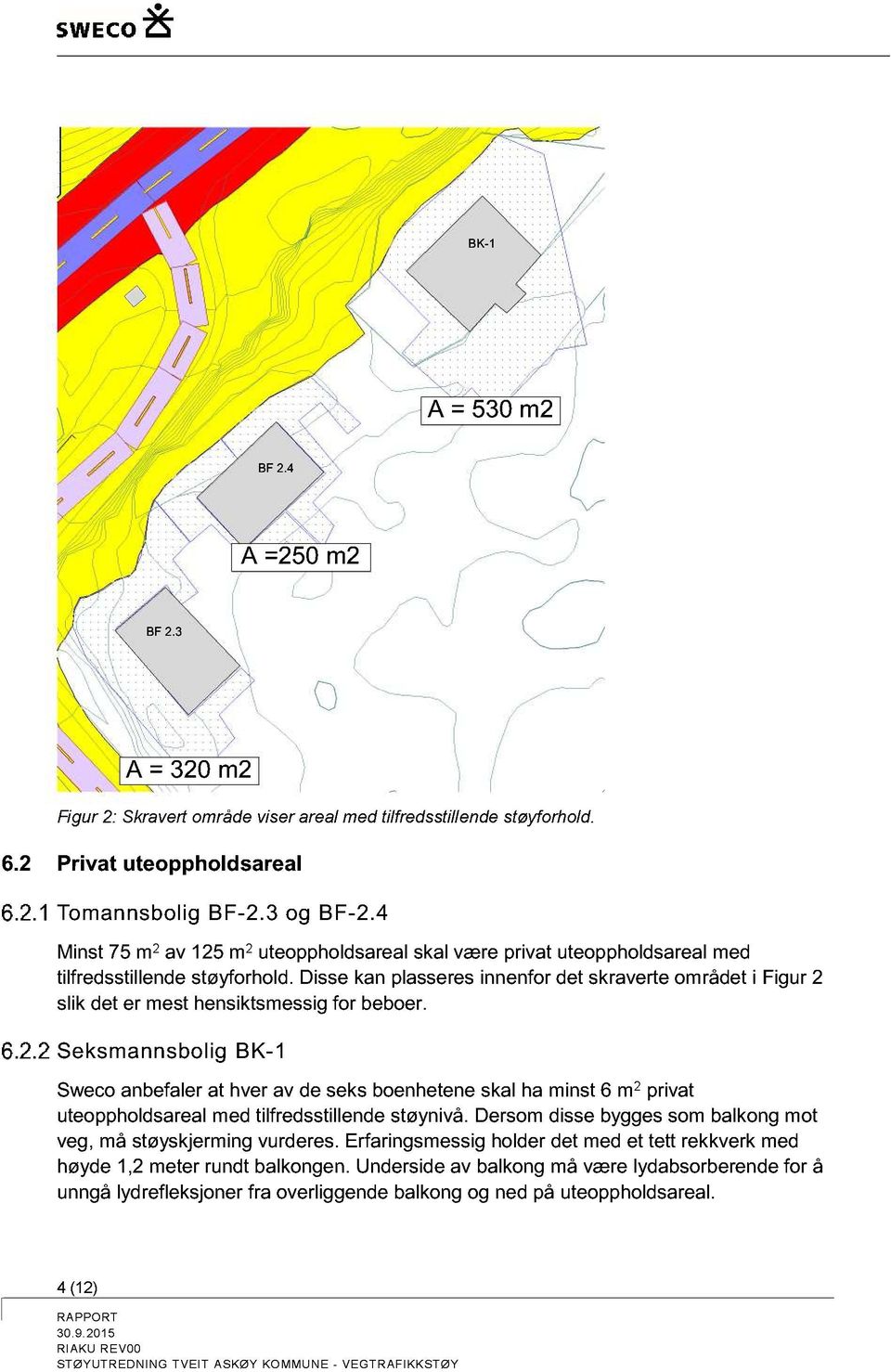 Disse kan plasseres innenfor det skraverte området i Figur 2 slik det er mest hensiktsmessig for beboer.