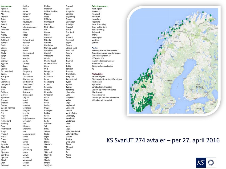 Frosta Fræna Frøya Fyresdal Gildeskål Giske Gjemnes Gjerdrum Gjerstad Gjøvik Gran Grimstad Halden Halsa Hamar Hamarøy Haram Harstad Haugesund Hedmark fylkeskommune Hemne Hitra Hobøl Hole Holmestrand