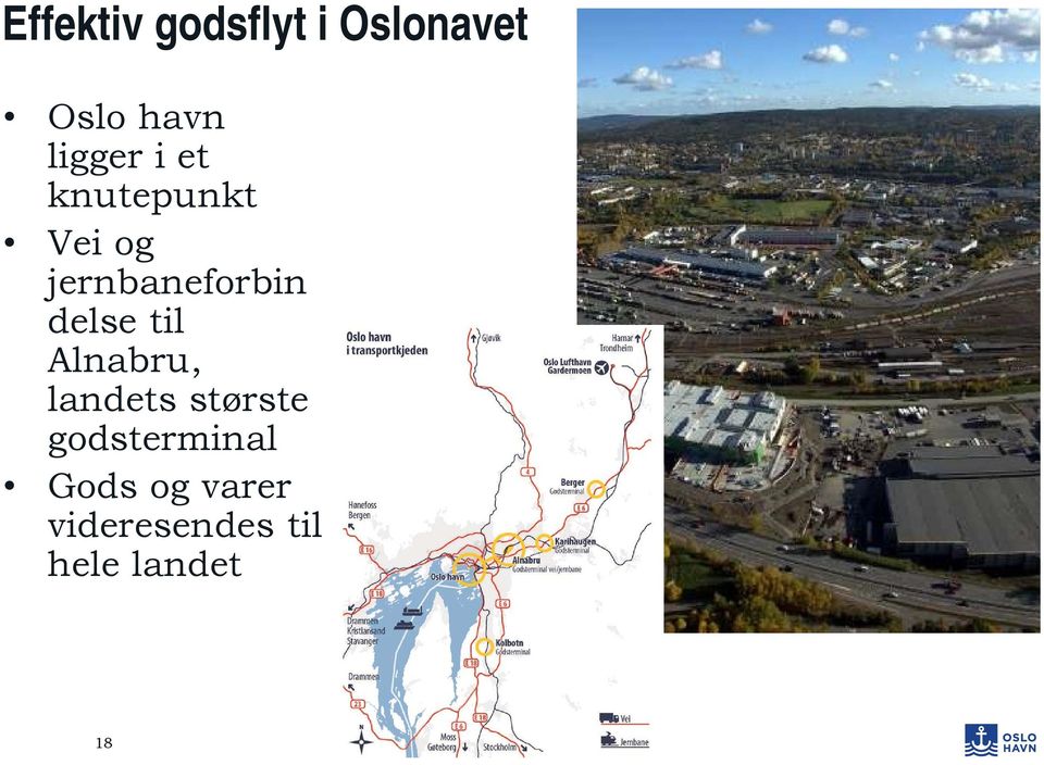 delse til Alnabru, landets største