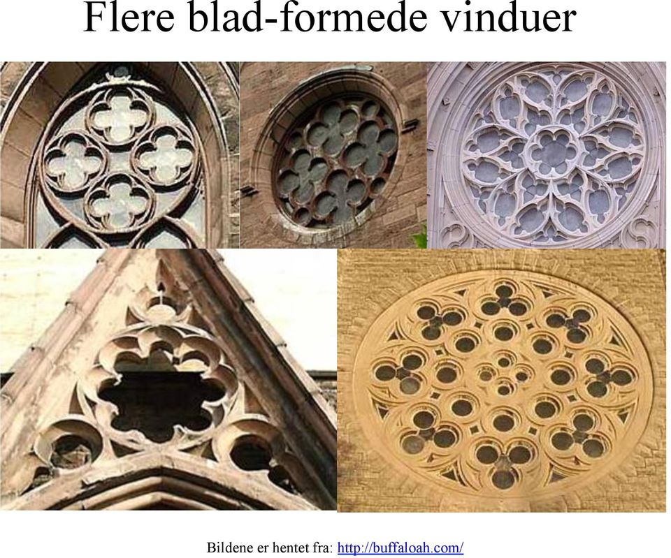 vinduer Bildene