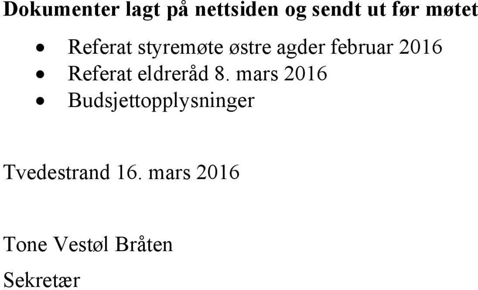 Referat eldreråd 8.