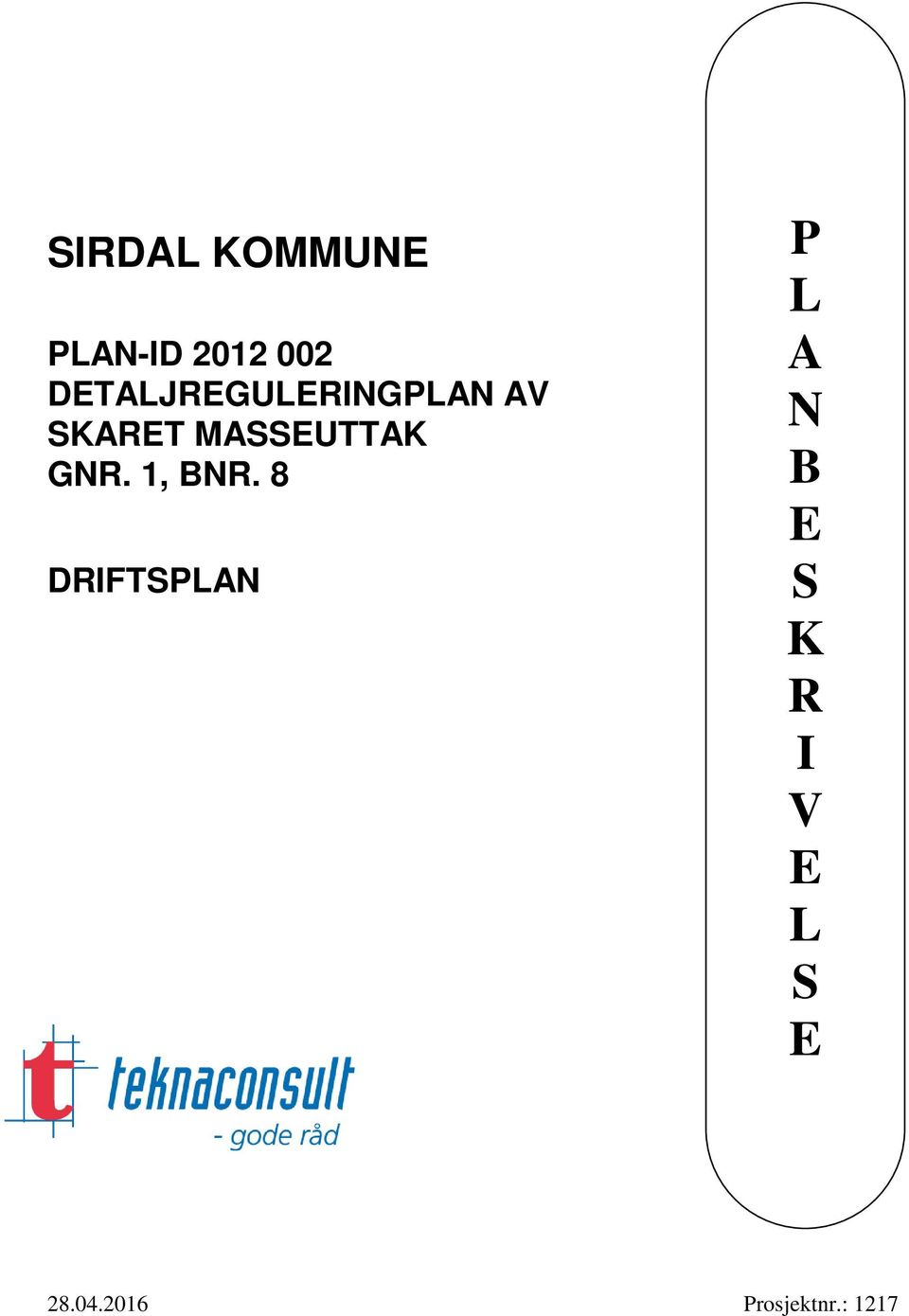 MASSEUTTAK GNR. 1, BNR.