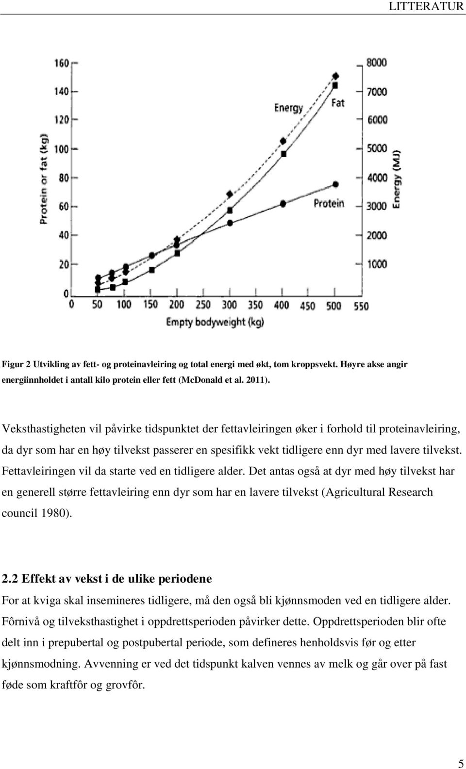 Fettavleiringen vil da starte ved en tidligere alder.