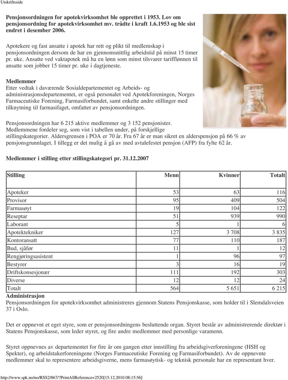 Ansatte ved vaktapotek må ha en lønn som minst tilsvarer tarifflønnen til ansatte som jobber 15 timer pr. uke i dagtjeneste.