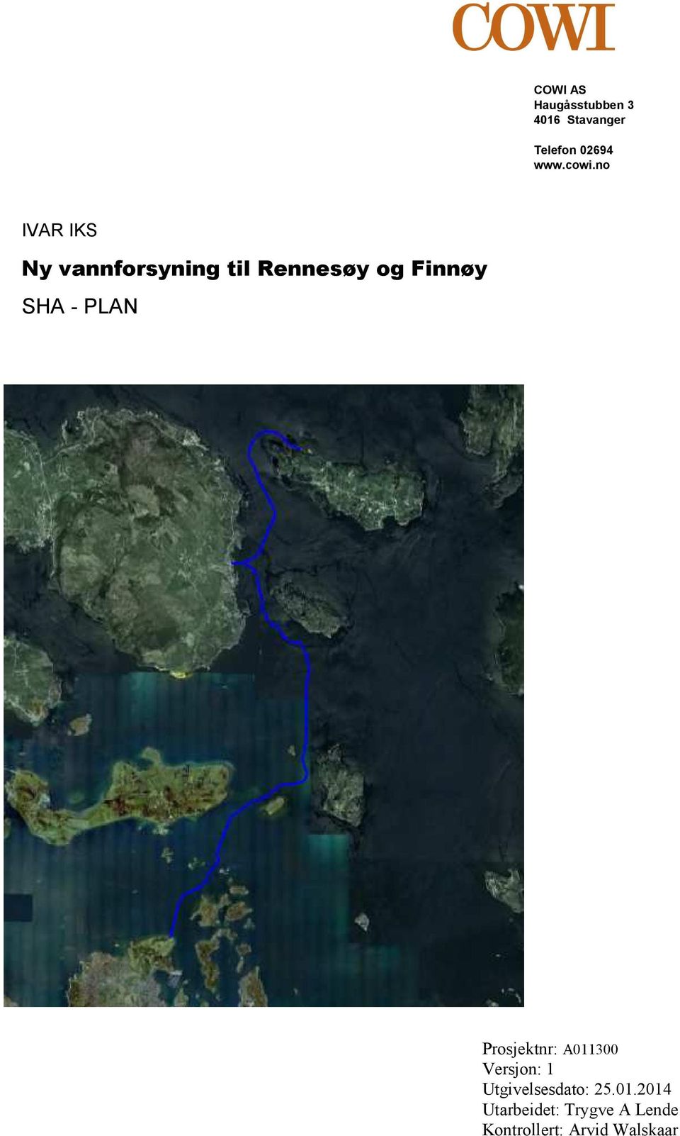 Finnøy SHA PLAN Prosjektnr: A011300 Versjon: 1