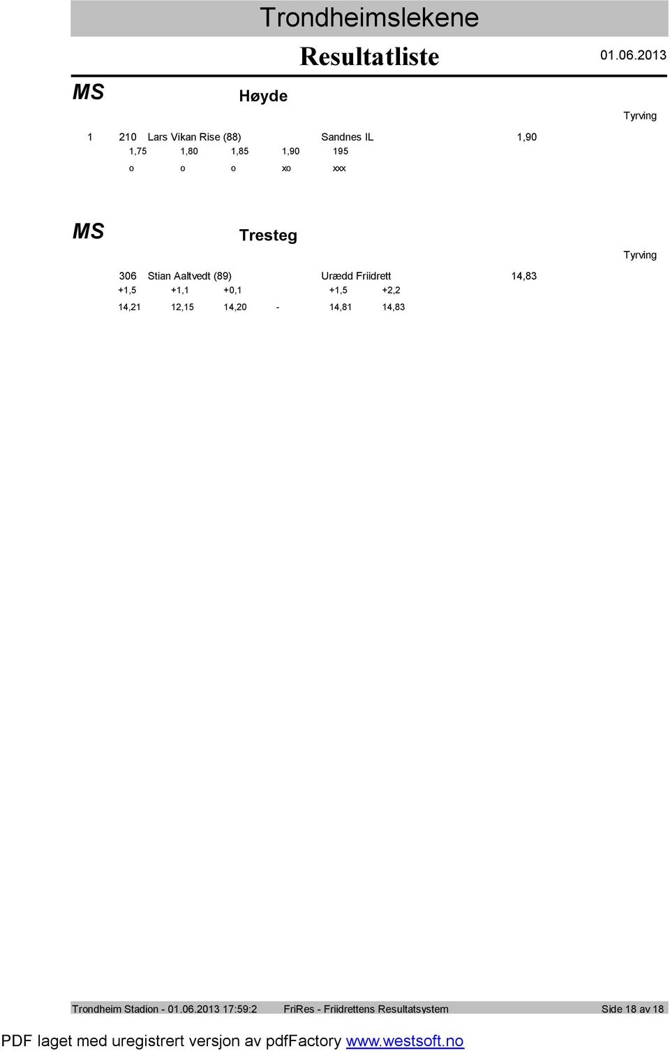 IL,90,,80,8,90 9 x xxx MS Tresteg 0 Stian Aaltvedt (89)