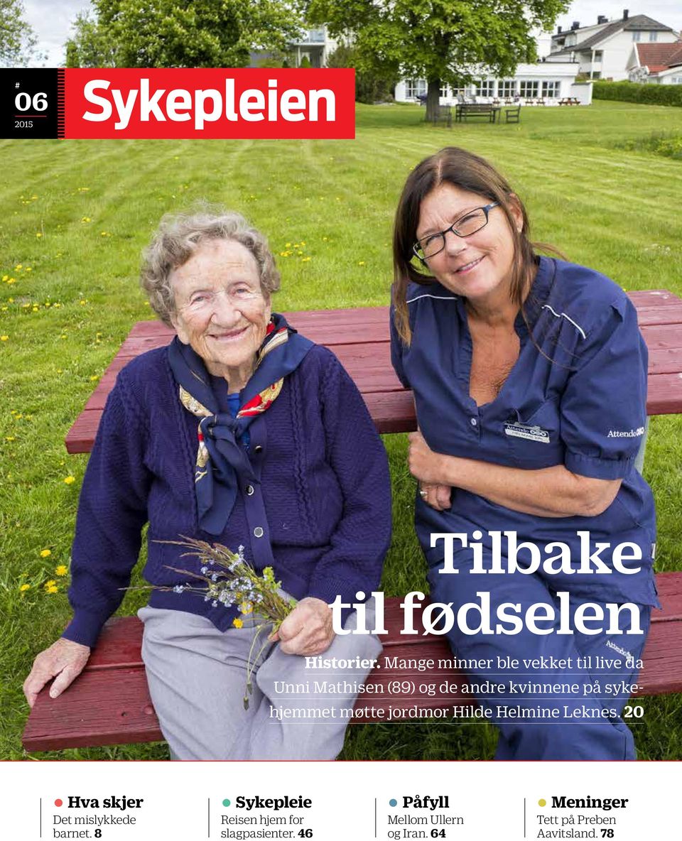 syke - hjemmet møtte jordmor Hilde Helmine Leknes.