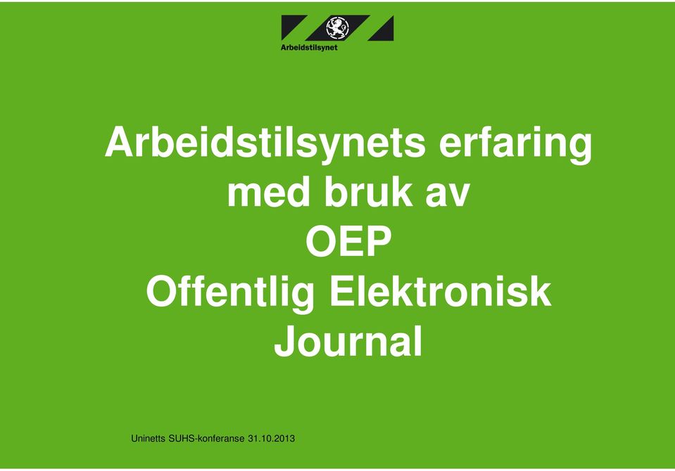 OEP Offentlig