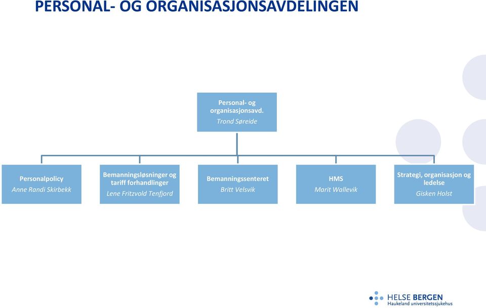 og tariff forhandlinger Lene Fritzvold Tenfjord Bemanningssenteret