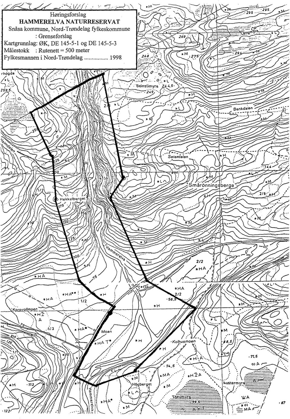 Nord-Trøndelag fylkeskommune : Grenseforslag.