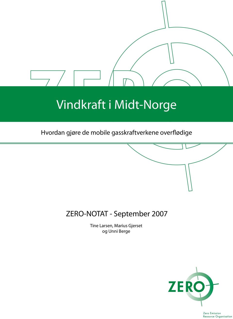 overflødige ZERO-NOTAT - September