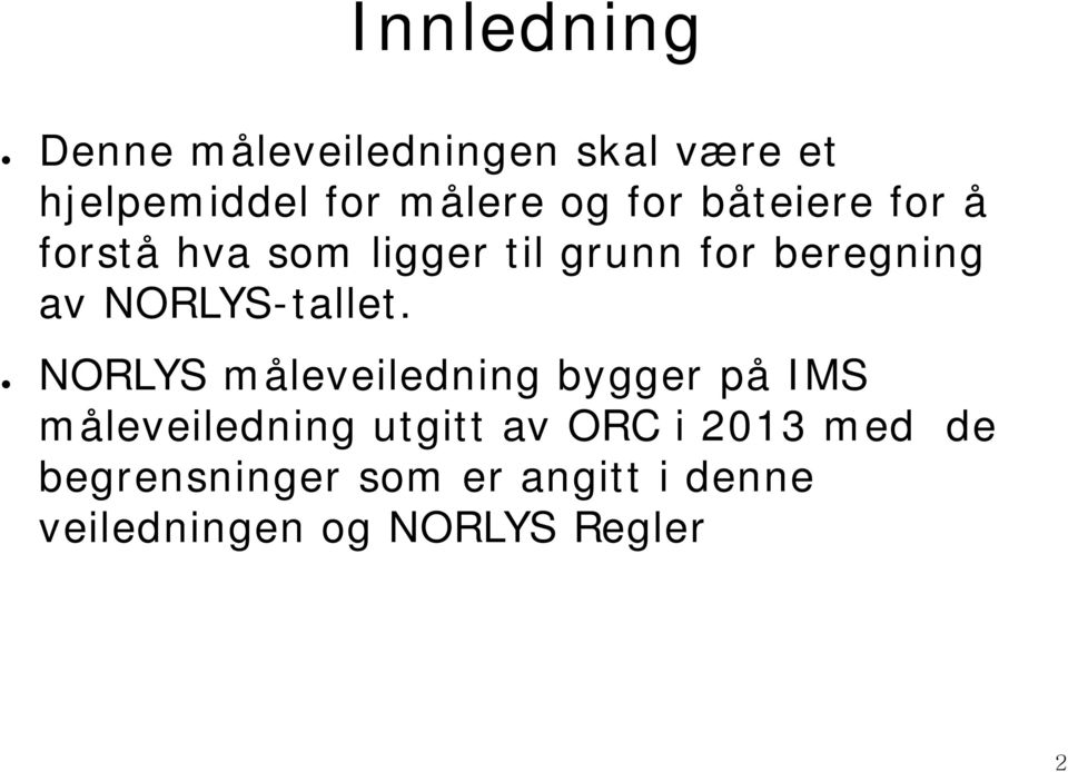 NORLYS-tallet.