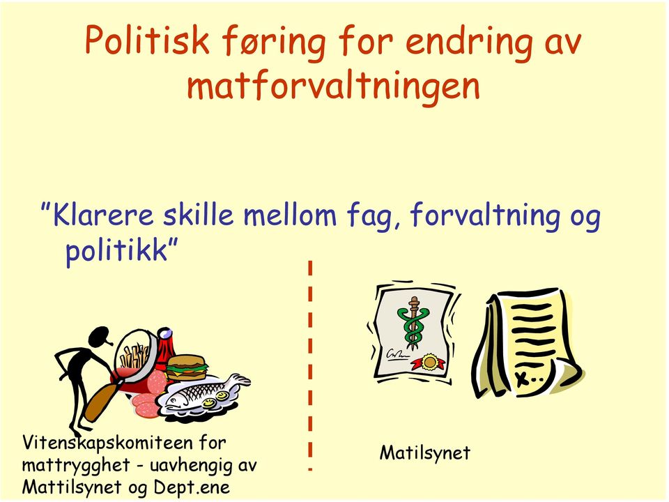 forvaltning og politikk Vitenskapskomiteen