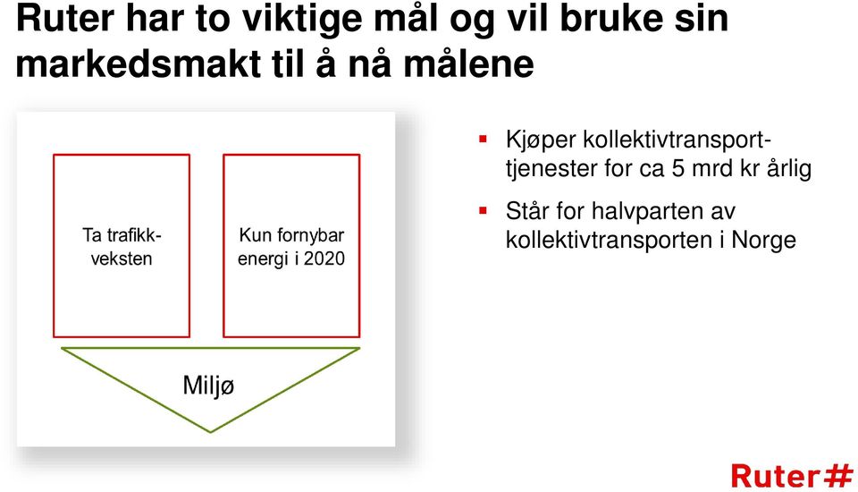 kollektivtransporttjenester for ca 5 mrd kr