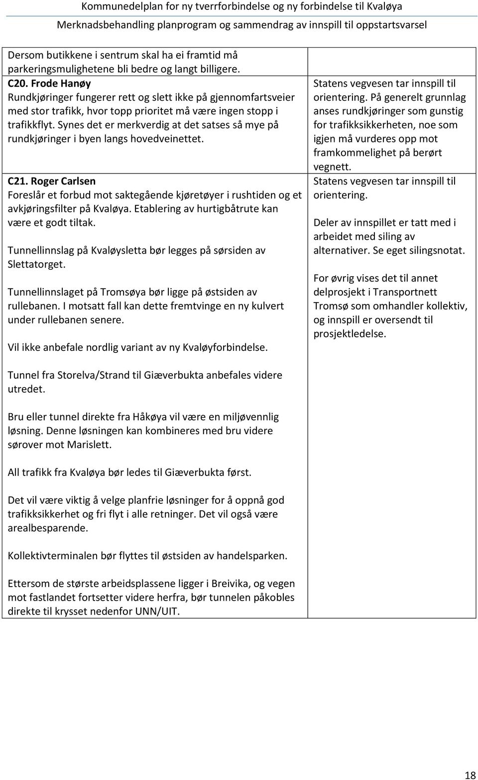 Frode Hanøy Rundkjøringer fungerer rett og slett ikke på gjennomfartsveier med stor trafikk, hvor topp prioritet må være ingen stopp i trafikkflyt.