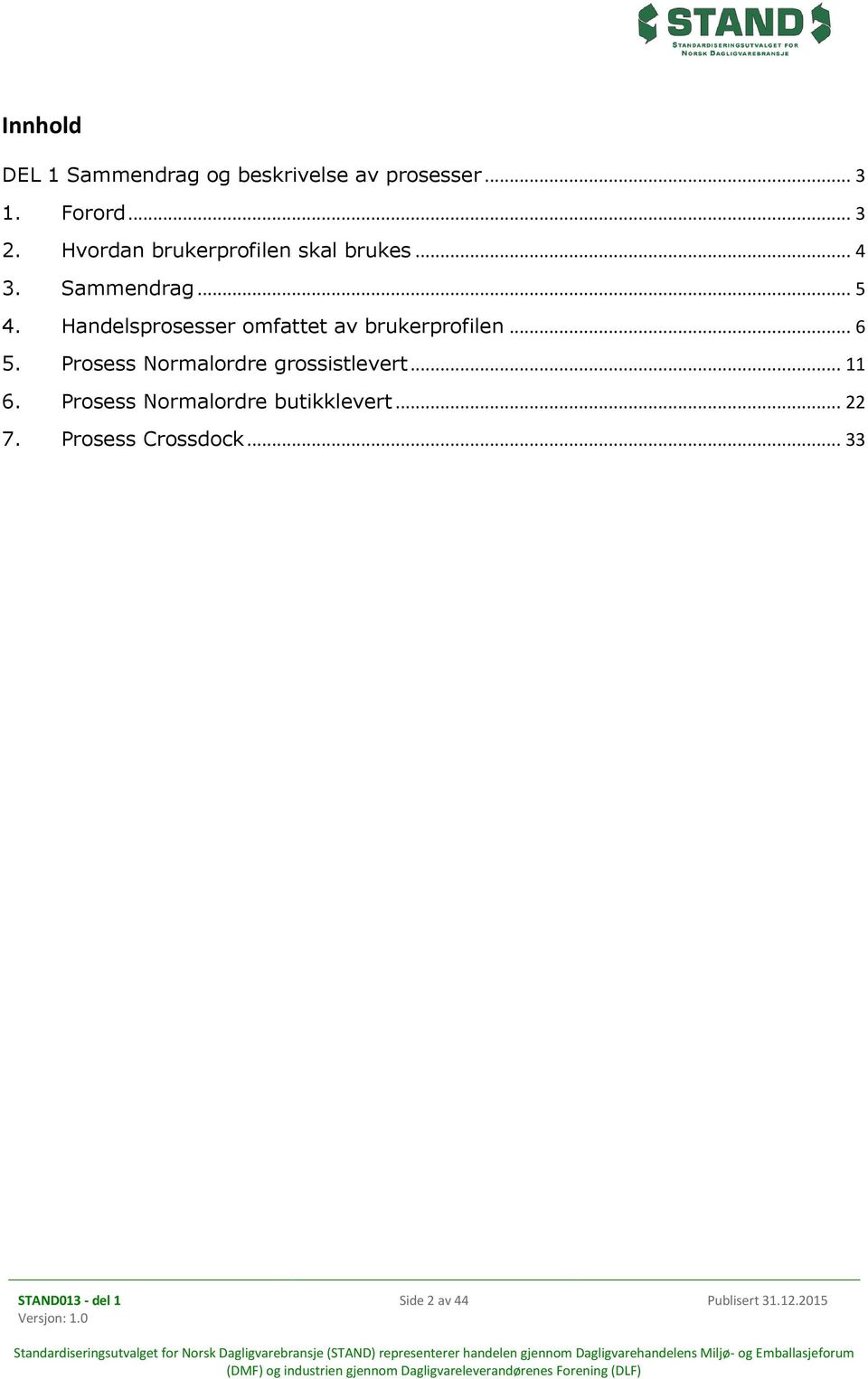 Handelsprosesser omfattet av brukerprofilen... 6 5.