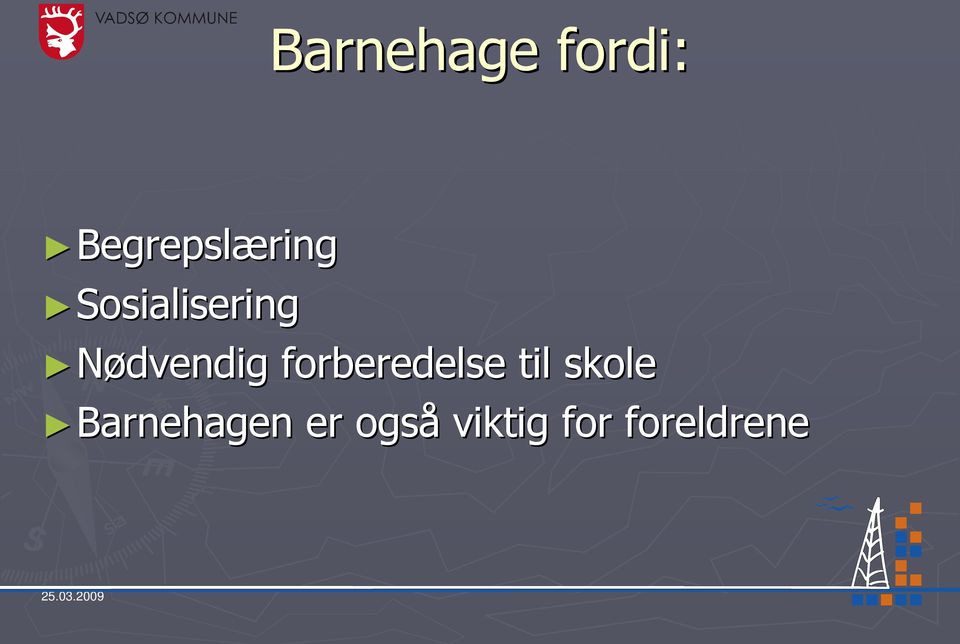 Nødvendig forberedelse til skole