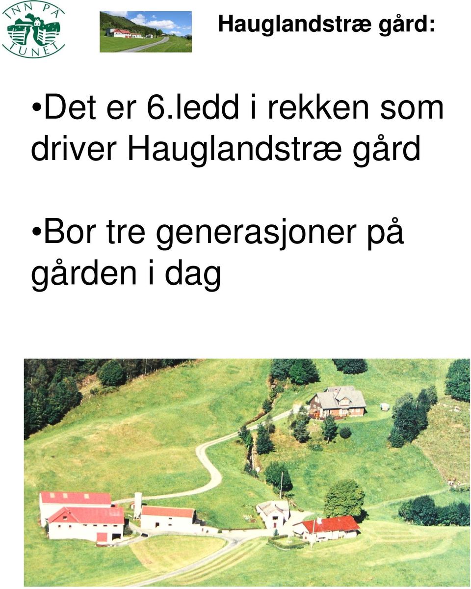 Hauglandstræ gård Bor tre