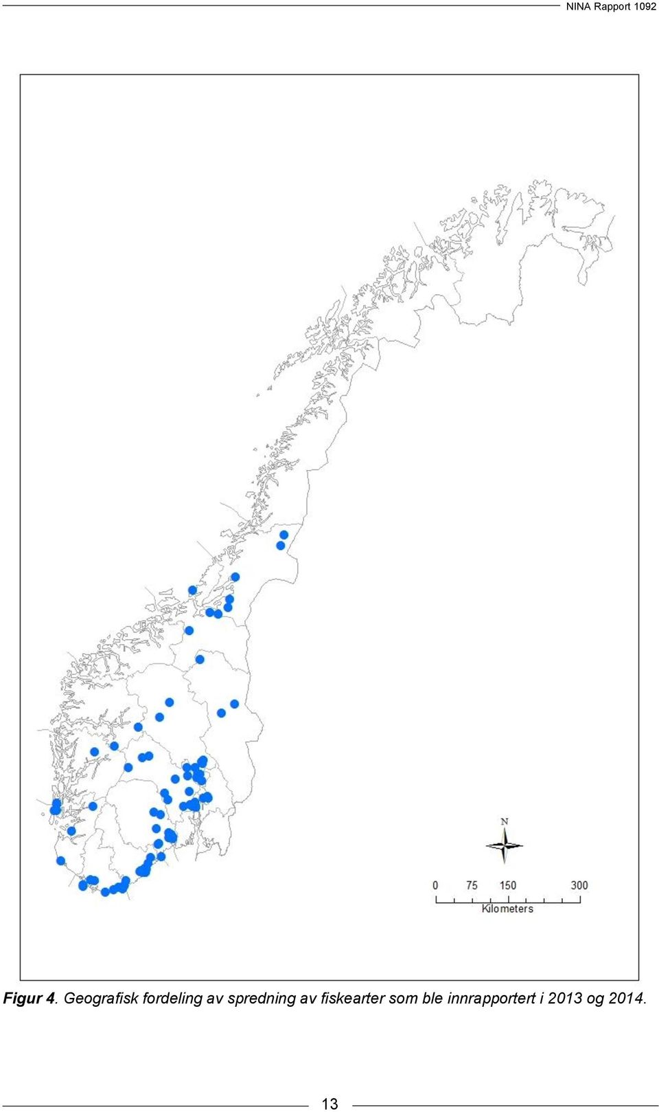 spredning av fiskearter