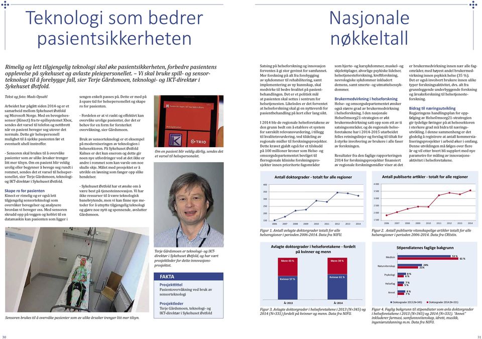 Tekst og foto: Mads Opsahl Arbeidet har pågått siden 2014 og er et samarbeid mellom Sykehuset Østfold og Microsoft Norge.