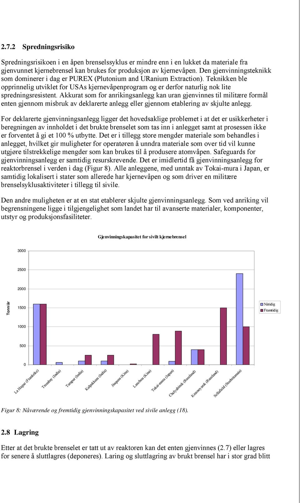 Teknikken ble opprinnelig utviklet for USAs kjernevåpenprogram og er derfor naturlig nok lite spredningsresistent.