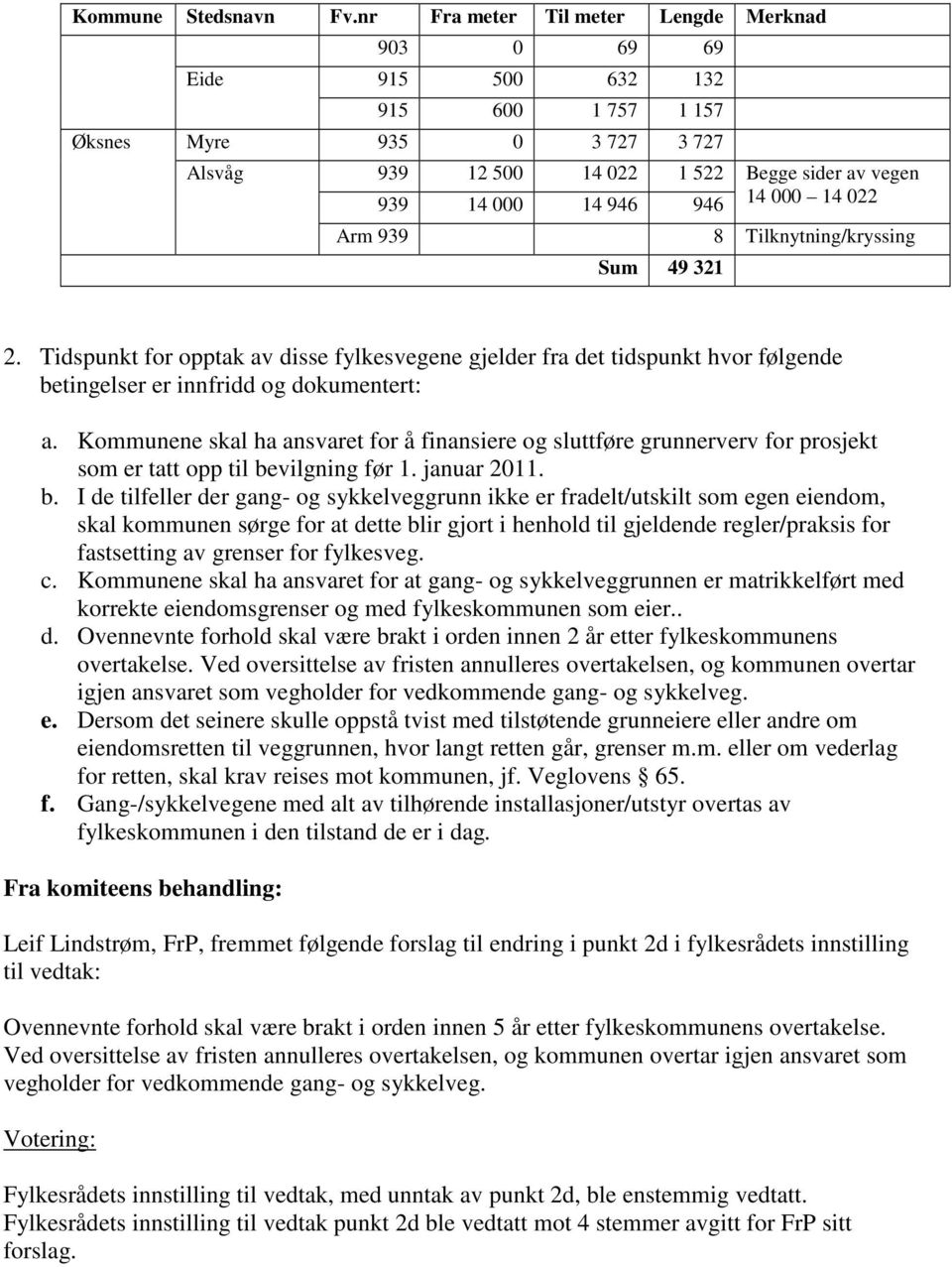 Kommunene skal ha ansvaret for å finansiere og sluttføre grunnerverv for prosjekt som er tatt opp til be