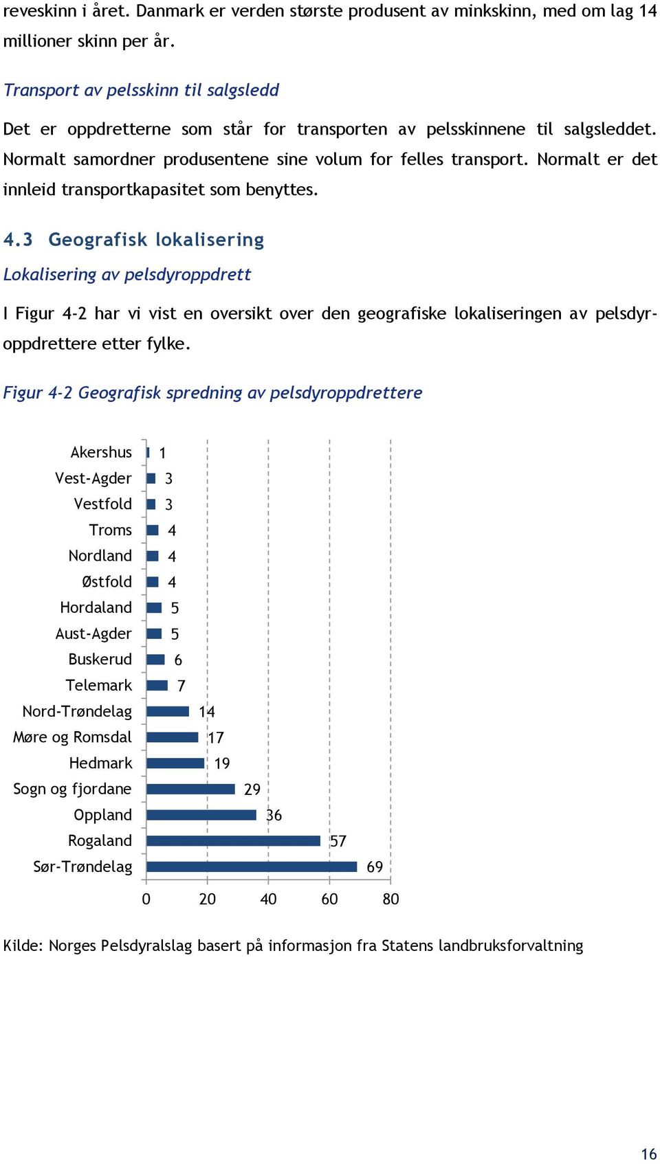 Normalt er det innleid transportkapasitet som benyttes. 4.