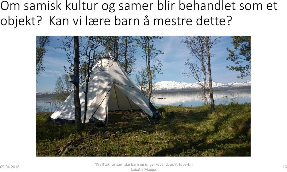 som et objekt?