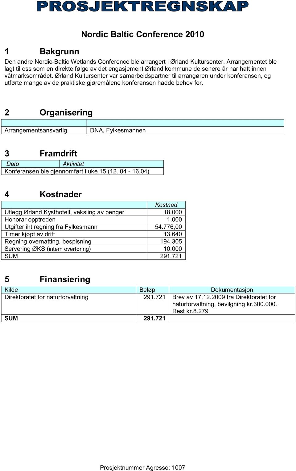 var samarbeidspartner til arrangøren under konferansen, og utførte mange av de praktiske gjøremålene konferansen hadde behov for.